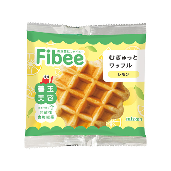 Fibee　むぎゅっとワッフル　＜レモン＞（Mizkan）2026年6月29&hellip;