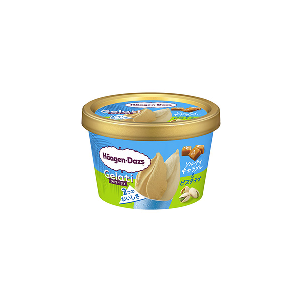 ハーゲンダッツ　ミニカップ　Gelati　＜ソルティキャラメル＆ピスタチオ（&hellip;