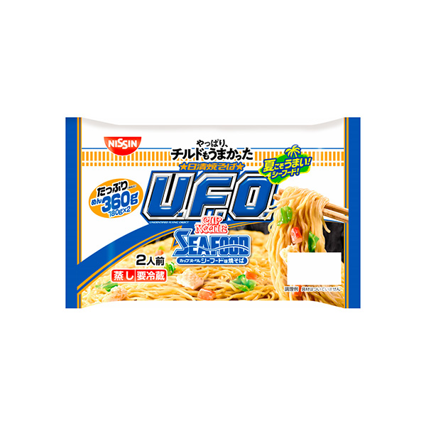 チルド　日清焼そばU.F.O. 　＜カップヌードルシーフード味焼そば＞（日清&hellip;