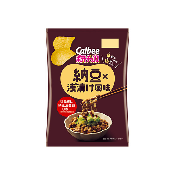 ポテトチップス　＜納豆×浅漬け風味＞（カルビー）2026年7月6日発売