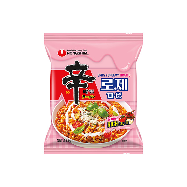 辛ラーメン　＜ロゼ＞（農心ジャパン）2026年7月10日発売