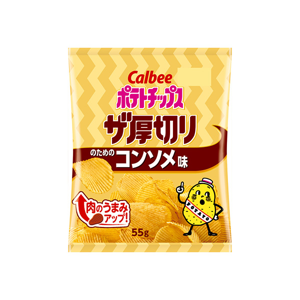 ポテトチップス　ザ厚切り　＜のためのコンソメ味＞（カルビー）2026年7月1&hellip;