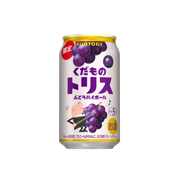 くだものトリス缶　＜ぶどうハイボール＞（サントリー）2026年8月25日発売