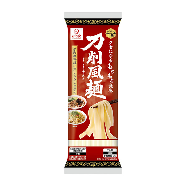 刀削風麺（はくばく）2026年9月1日発売