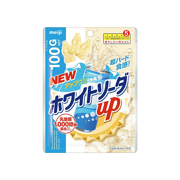 ＜ホワイトソーダ＞アップ（明治）2026年7月7日発売