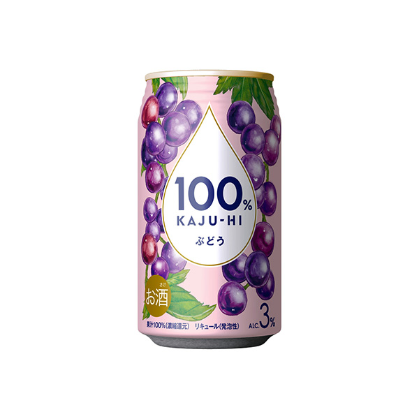 100％カジューハイ＜ぶどう＞（富永貿易）2026年7月21日発売