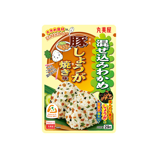 期間限定　混ぜ込みわかめ＜豚しょうが焼き味＞（丸美屋食品工業）2026年8月&hellip;