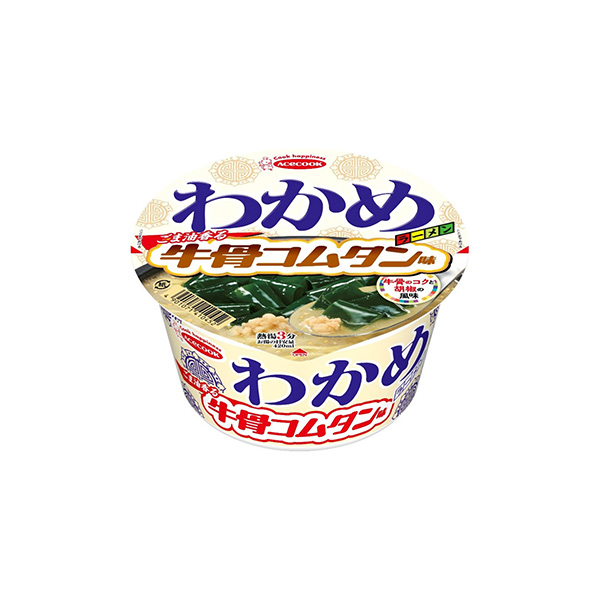 わかめラーメン＜牛骨コムタン味＞（エースコック）2026年8月3日発売