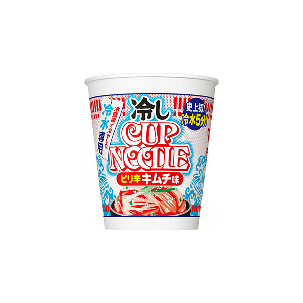 冷しカップヌードル　＜ピリ辛キムチ味＞（日清食品）2026年7月20日発売