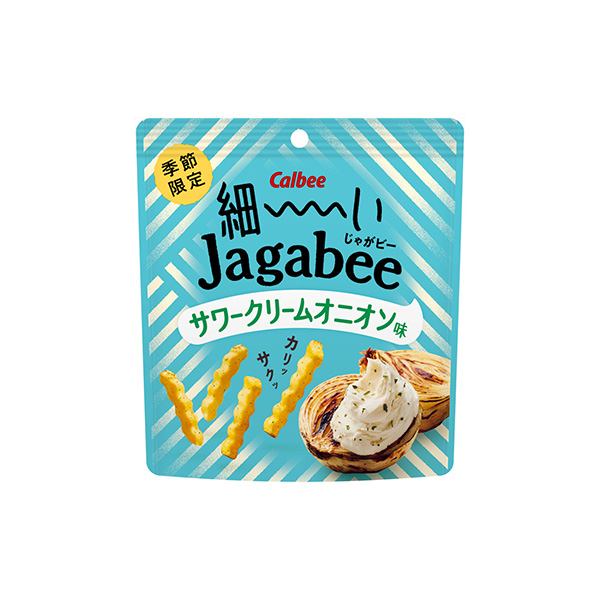 細ーい　Jagabee　＜サワークリームオニオン味＞（カルビー）2026年7&hellip;