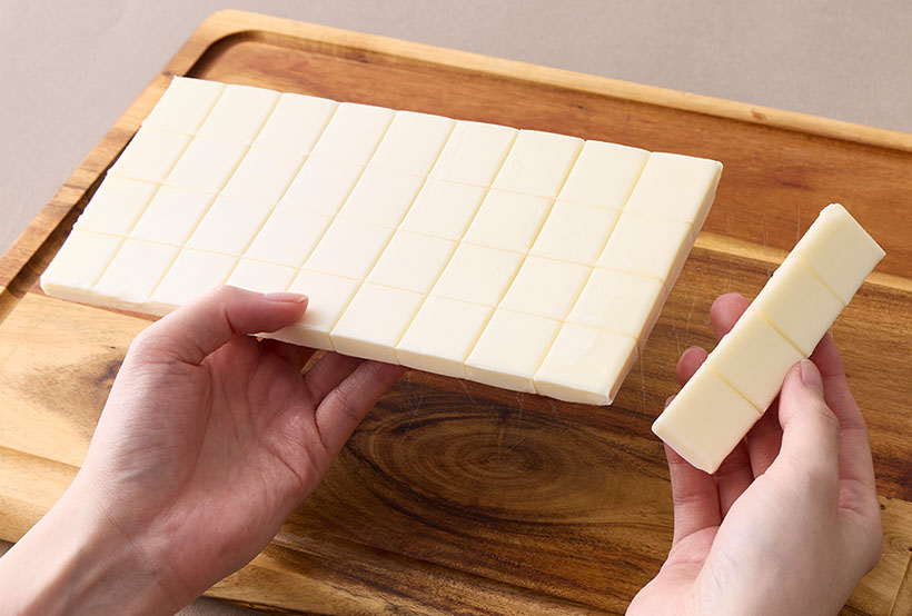 リボン食品、分割油脂に新味　「80分割ガーリックシート」発売