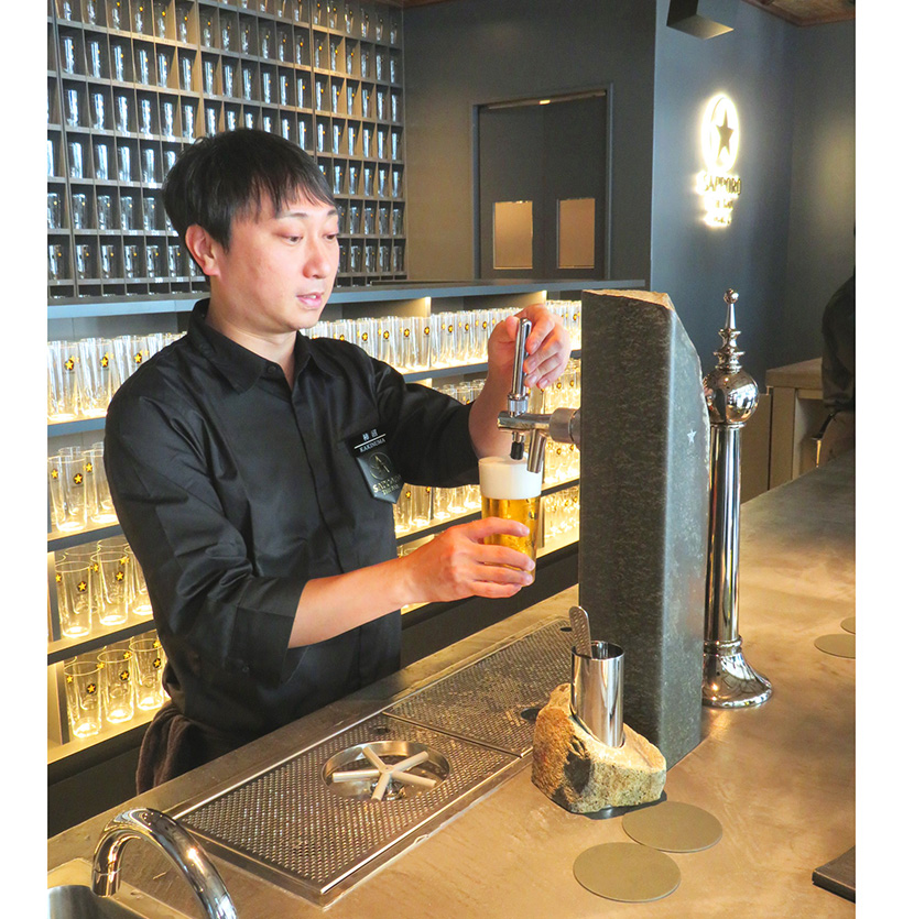 サッポロビール、大阪に「黒ラベル」体験拠点オープン