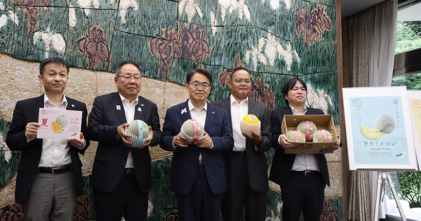 愛知県田原市産メロンをシンガポールへ輸出　「DON DON DONKI」海外&hellip;