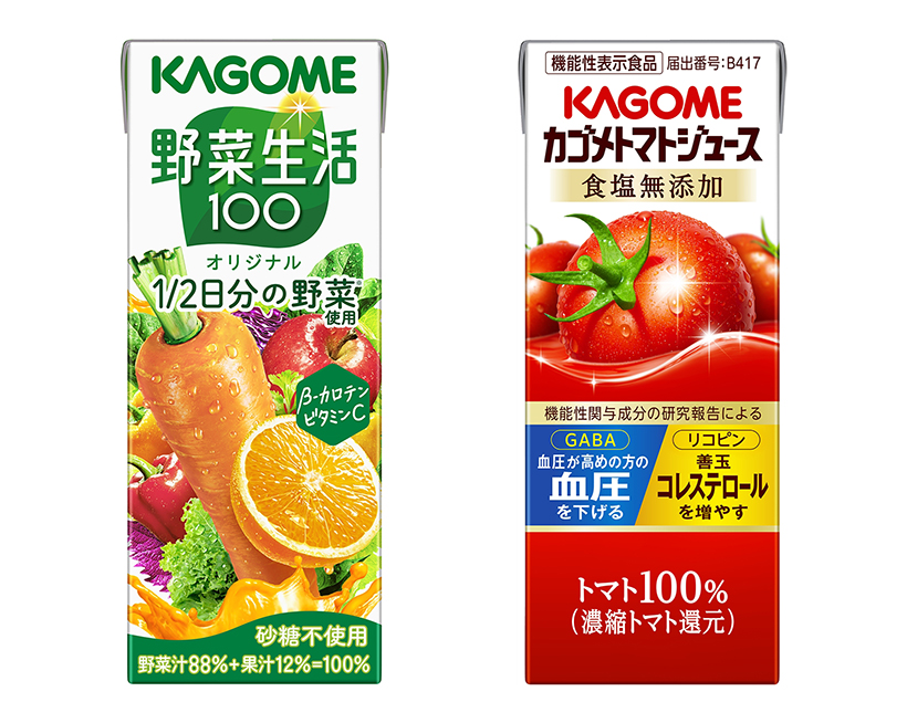 清涼飲料特集：カゴメ　基幹ブランド価値訴求
