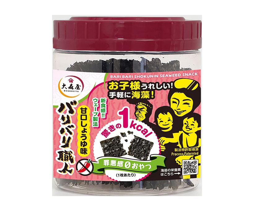 海苔特集：大森屋　「バリバリ職人」新3品発売