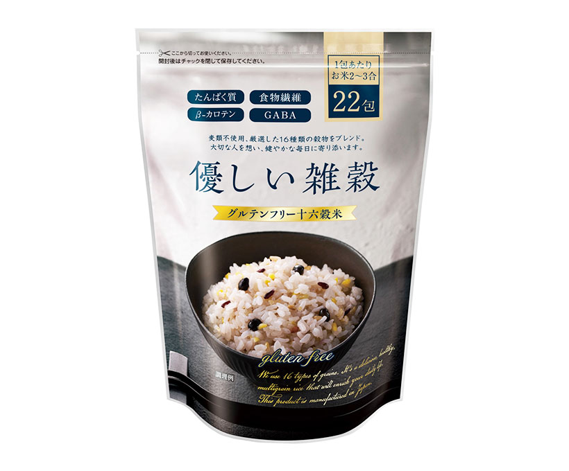 高機能性米特集：種商　麦類不使用優しい雑穀