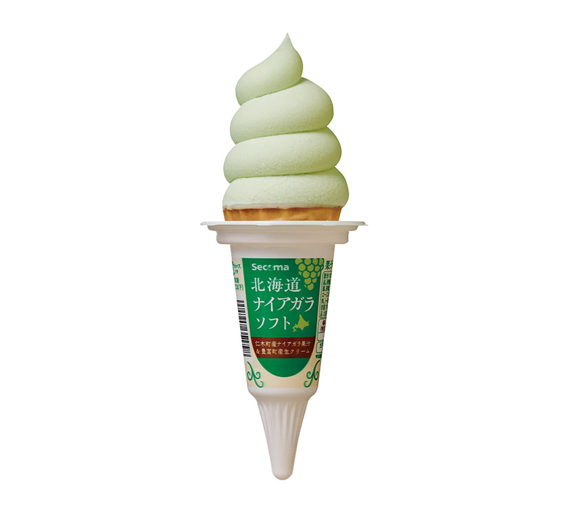 セコマ、「北海道ナイアガラソフト」など発売