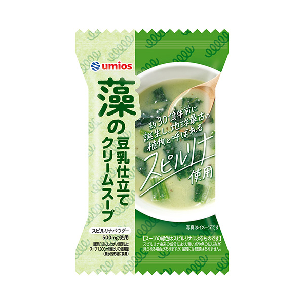 藻の豆乳仕立てクリー ムスープ（Umios）2026年9月1日発売