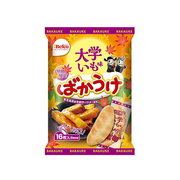 ばかうけ　＜大学いも味＞（栗山米菓）2026年8月3日発売