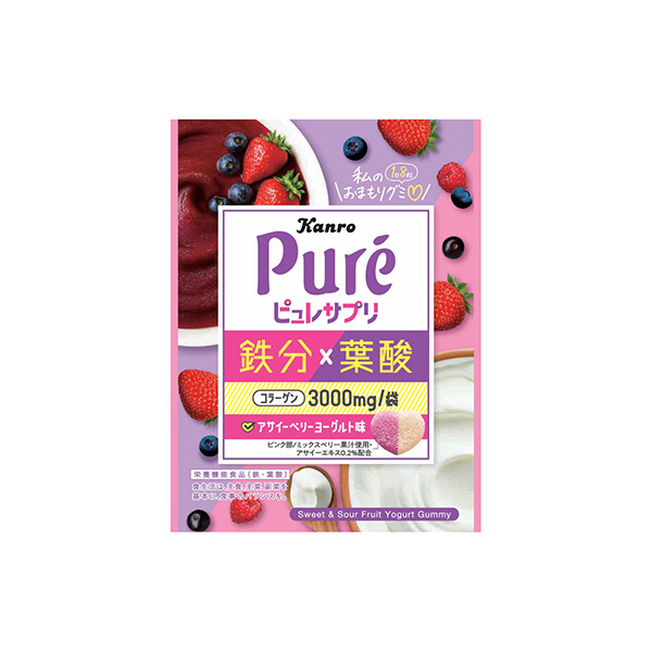ピュレサプリ＜アサイーベリーヨーグルト＞（カンロ）2026年7月21日発売