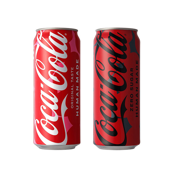 コカ・コーラ／コカ・コーラ　ゼロ＜HUMAN　MADE　限定デザイン缶＞（コ&hellip;