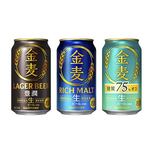 金麦／金麦＜糖質75％オフ＞＜豊潤＞（サントリー）2026年10月6日発売