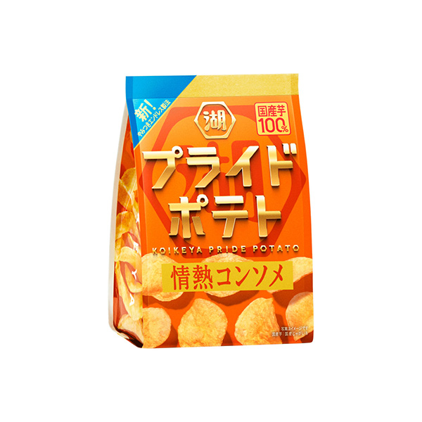 湖池屋プライドポテト　＜情熱コンソメ＞（湖池屋）2026年7月20日発売