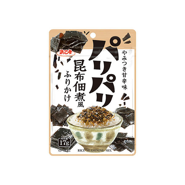 パリパリ昆布佃煮風ふりかけ（浜乙女）2026年8月3日発売