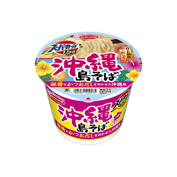 スーパーカップ1.5倍　＜沖縄　島そば＞（エースコック）2026年8月17日&hellip;