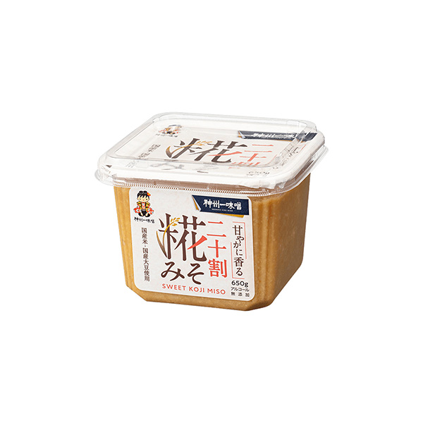 甘やかに香る　二十割糀みそ（神州一味噌）2026年9月1日発売