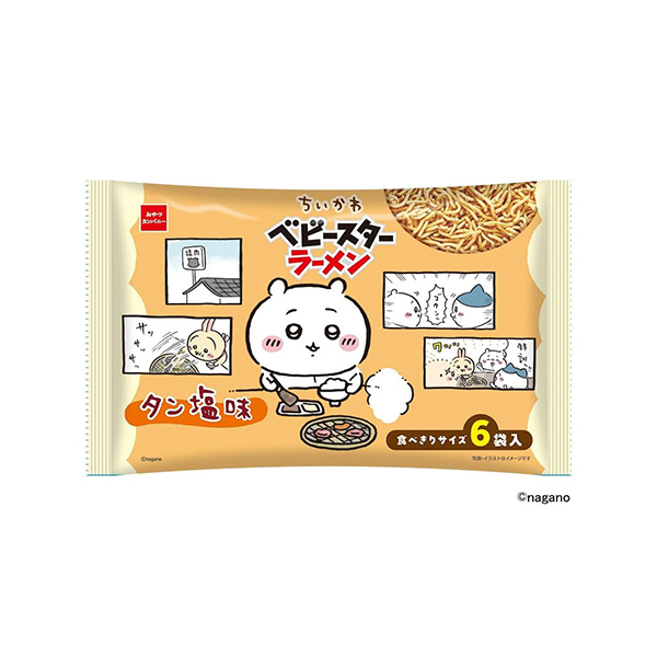 ちいかわ　ベビースタ ーラーメン　＜タン塩味＞（おやつカンパニー）2026年&hellip;