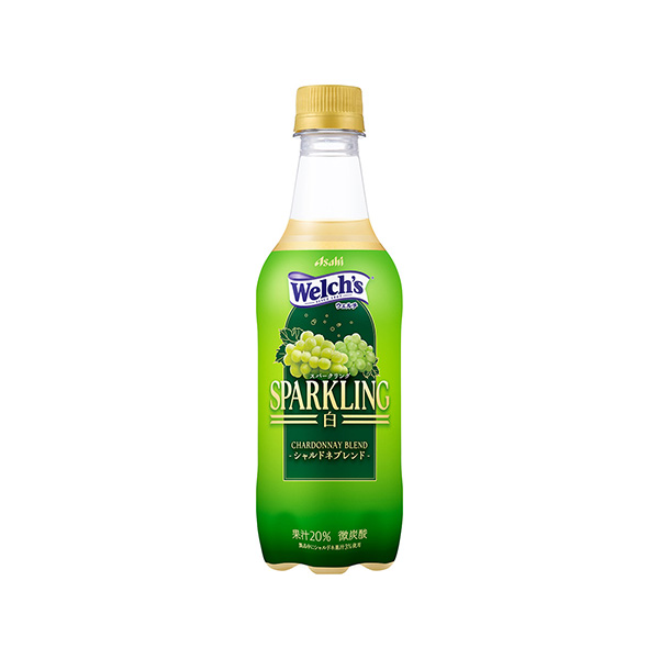 Welch’s　＜スパークリング白＞（アサヒ飲料）2026年8月4日発売