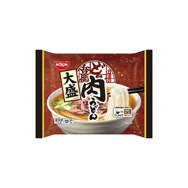 冷凍 日清のどん兵衛　大盛＜肉うどん＞（日清食品冷凍）2026年9月1日発売