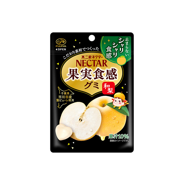 ネクター果実食感グミ　＜和梨＞（不二家）2026年8月4日発売