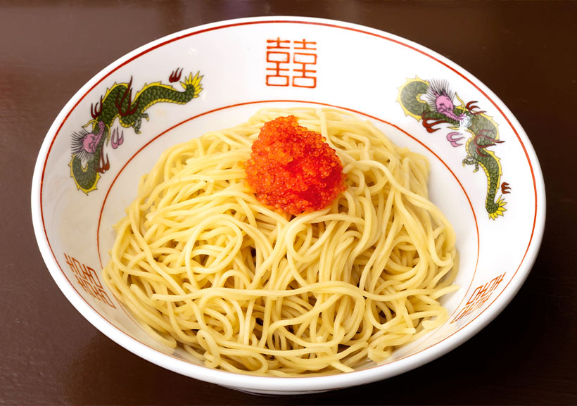 メニュートレンド：飛ぶぞ！トビコ×汁なし麺