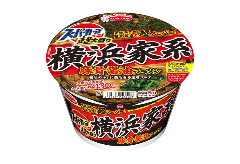 中部夏季特集：即席麺＝エースコック　「超大盛り」拡販進める