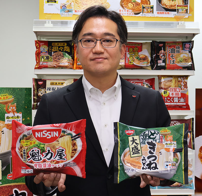 日清食品冷凍、変化とらえ成長を　「魁力屋」など新9品投入　冷凍麺活性化へ