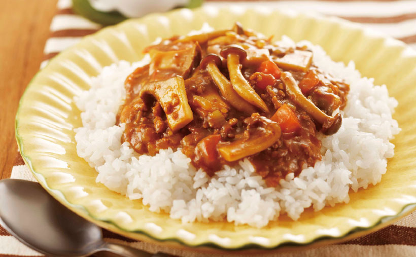 北関東・新潟カンパニー北関東エリアおすすめメニュー：きのこのキーマカレー