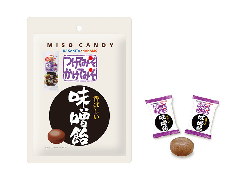 ナカモ・中北薬品、「香ばしい味噌飴」発売　キャンデーで味噌だれ味を再現