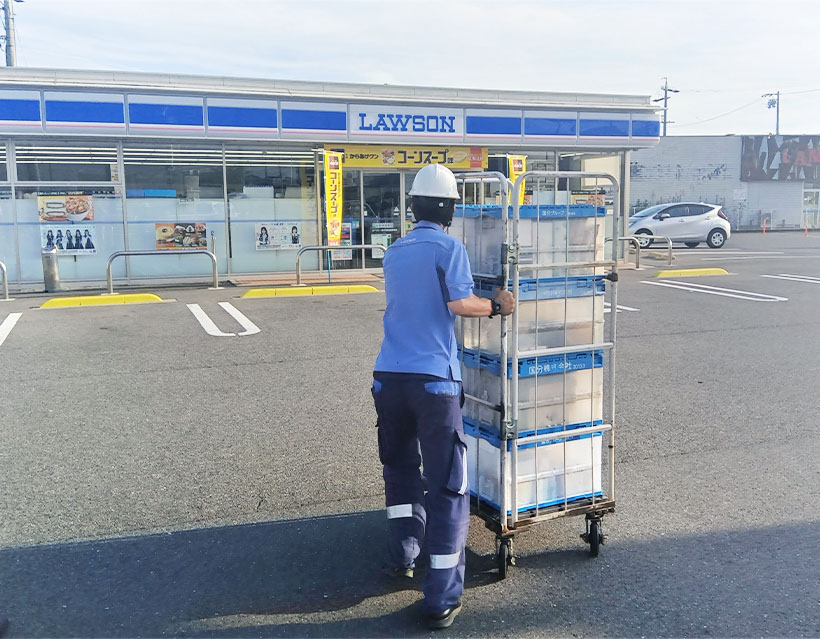 ローソン、常温・冷凍商品の発注・納品を1日延長