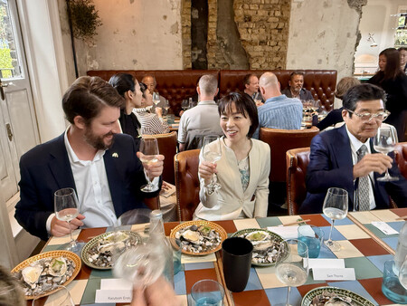 広島産カキ、日本酒味わって＝知事が魅力アピール―ロンドン【時事通信速報】