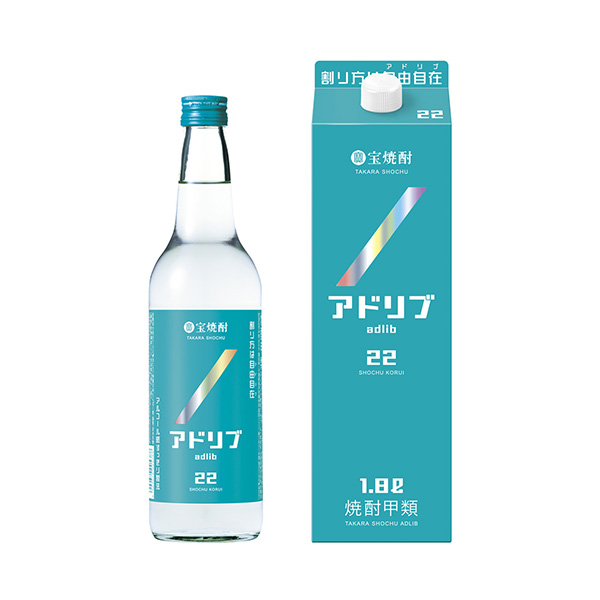 宝焼酎　＜アドリブ＞（宝酒造）2026年9月1日発売