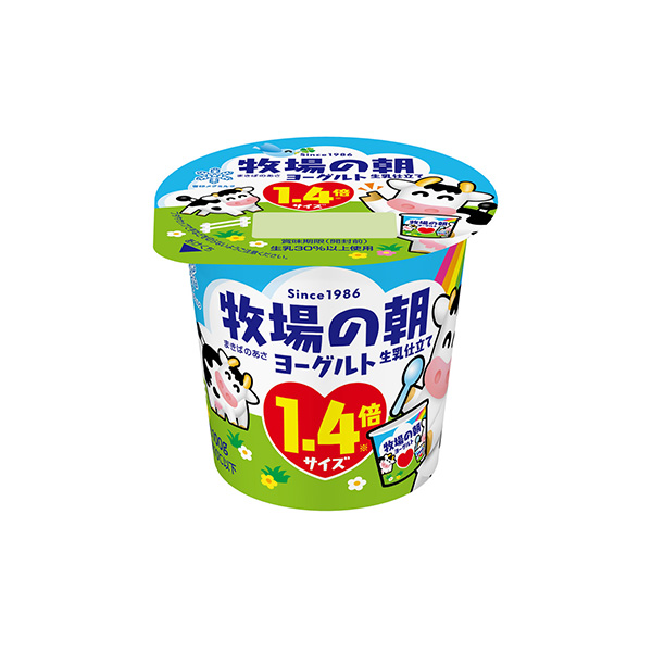 牧場の朝ヨーグルト　＜生乳仕立て＞（雪印メグミルク）2026年10月6日発売