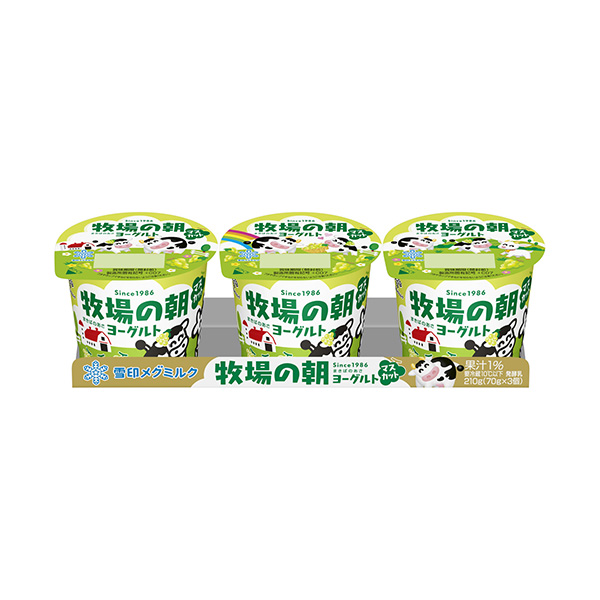 牧場の朝ヨーグルト　＜マスカット＞（雪印メグミルク）2026年9月8日発売