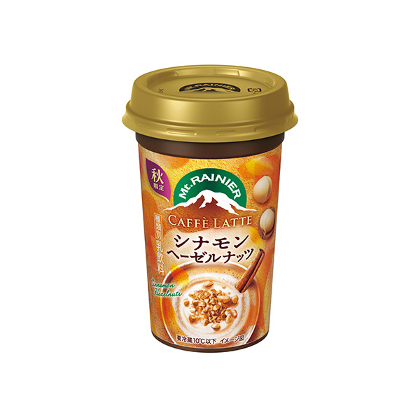 マウントレーニア　カフェラッテ　＜シナモンヘーゼルナッツ＞（森永乳業）202&hellip;
