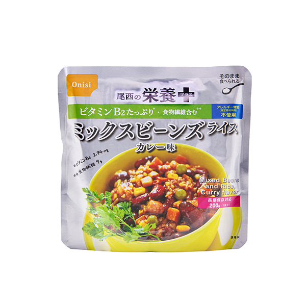 尾西の栄養+（プラス）ミックスビーンズライス＜カレー味＞（尾西食品）2026&hellip;