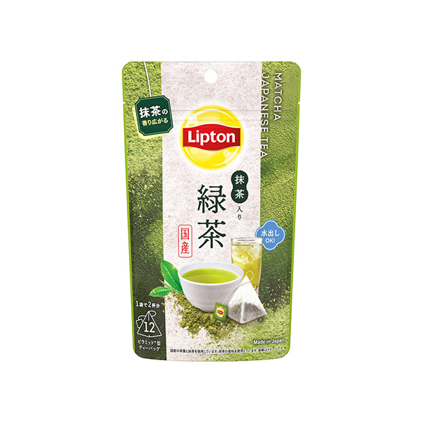 リプトン　抹茶入り緑茶　ティーバッグ（リプトン・ティーアンドインフュージョン&hellip;