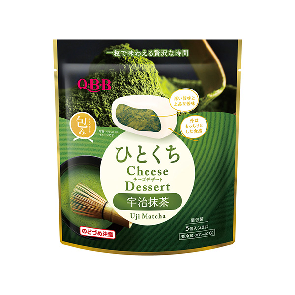 QBBひとくちチーズデザート　＜宇治抹茶＞（六甲バター）2026年9月1日発&hellip;