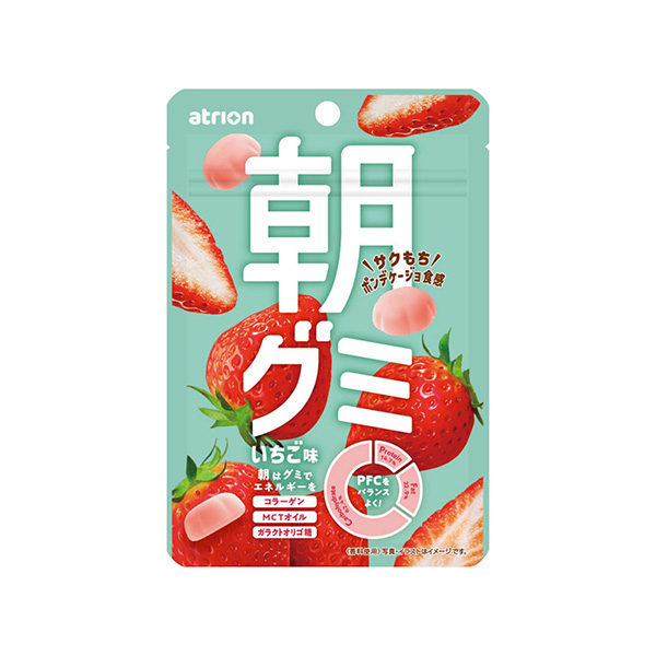 朝グミ　＜いちご＞（アトリオン製菓）2026年8月25日発売