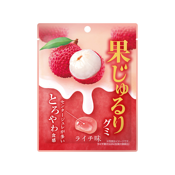 果じゅるりグミ　＜ライチ味＞（ノースカラーズ）2026年8月21日発売